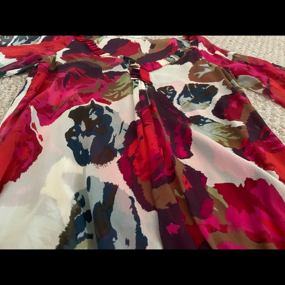 Diane von Ferstenburg yellow top size 2 - Picture 3 of 5